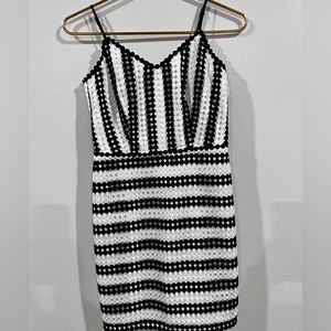 Designer gg<5 B&W dress